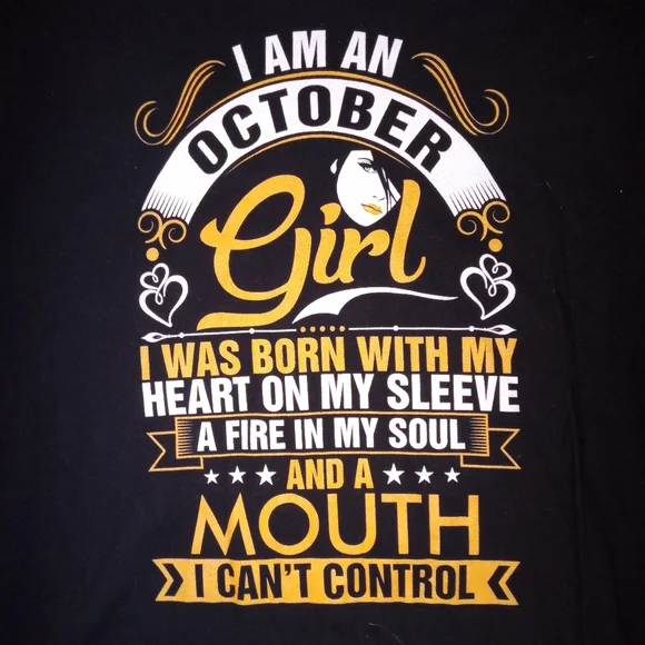 Two large women's October girl shirts - Picture 2 of 3